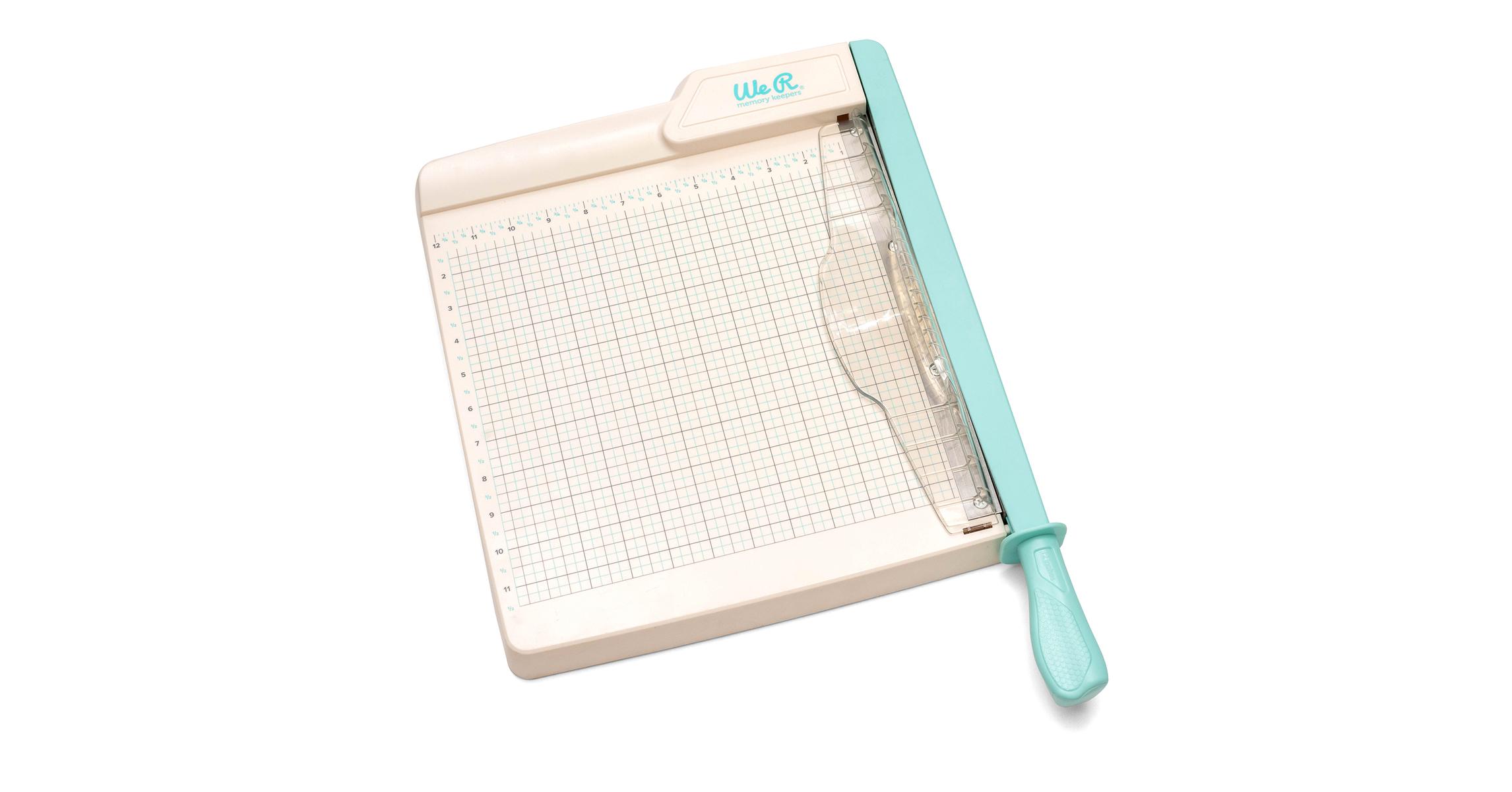 Cutting We R Memory Keepers 12x12 Guillotine Trimmer Pink and